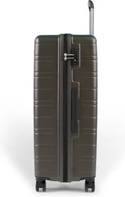 ©TROLLEYZ - Amsterdam No.9 - Reiskoffer 78cm Met TSA Slot - Dubbele Wielen - 360° Spinners - 100% ABS - Reiskoffer In Cloudy Grey -Voyago Winkel 762x1200 8