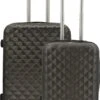 SB Travelbags Kofferset - 2 Delige 'Expandable' Koffer - Donker Grijs - 65cm/55cm 2 SB Travelbags Kofferset - 2 Delige 'Expandable' Koffer - Donker Grijs - 65cm/55cm -Voyago Winkel 763x1200