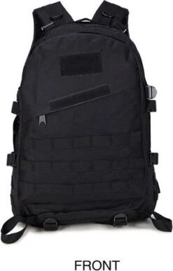Leger Rugzak Zwart- Waterdichte Zwarte Rugzak - Outdoor - Kamperen - Backpack -Voyago Winkel 763x1200 6