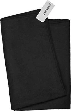 Lumaland - Reishanddoek - Extra Licht - Microvezel - Rond Verpakt - 40x80cm - Zwart -Voyago Winkel 768x1200 11