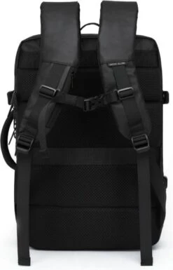 HEANVER Travel Elite - Reistas Handbagage - Weekendtas - 17inch Laptop Rugzak - Backpack Waterafstotend - 30L / 60 Liter Tas - Zwart / Antraciet -Voyago Winkel 769x1200 6