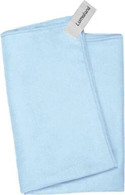 Lumaland - Reishanddoek - Extra Licht - Microvezel - Rond Verpakt - 40x80cm - Lichtblauw -Voyago Winkel 770x1200 14