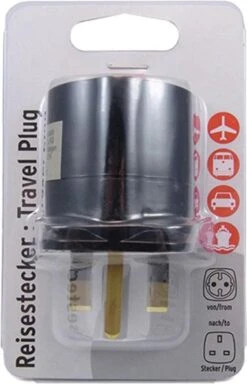 Brennenstuhl Reisstekker/reisadapter (reisstekkeradapter Voor: Engeland Stopcontact En Eurostekker) Kleur: Zwart -Voyago Winkel 771x1200 10