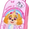 Paw Patrol SKYE Unicorn Eenhoorn Trolley Koffertje Vakantie Logeren Tripjes Roze Regenboog -Voyago Winkel 772x1200 1
