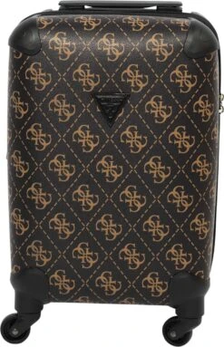 Guess Berta 18 In 4 Wheeler Dames Reiskoffer - Bruin 13 Guess Berta 18 In 4 Wheeler Dames Reiskoffer - Bruin -Voyago Winkel 773x1200 2