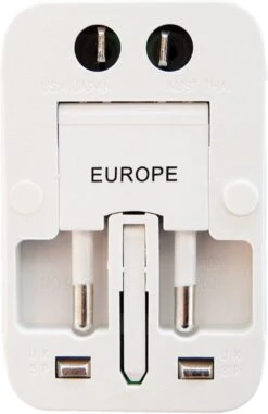 Merkloos Reisadapter/stekker / Travel Adapter / Internationale Reisadapter 125V~250V UK/SP/IT/US/EU -Voyago Winkel 778x1200 23