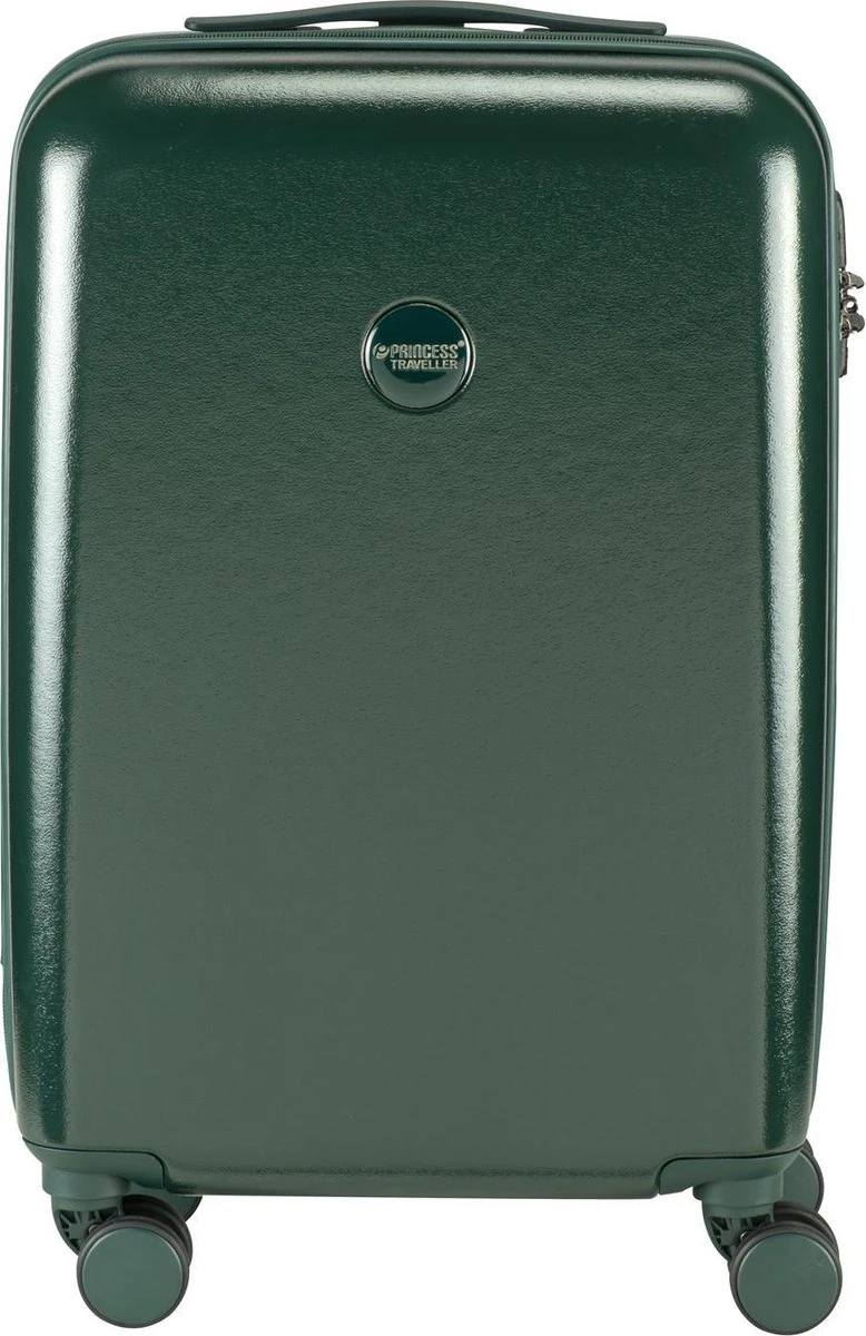 Princess Traveller Harlem - Handbaggage Koffer - Groen - S - 55cm 3 Princess Traveller Harlem - Handbaggage Koffer - Groen - S - 55cm