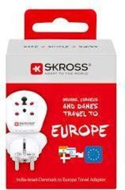 Skross SKR1500217E Travel Adapter India / Israel / Denmark To Europe 23 Skross SKR1500217E Travel Adapter India / Israel / Denmark To Europe -Voyago Winkel 786x1200 7