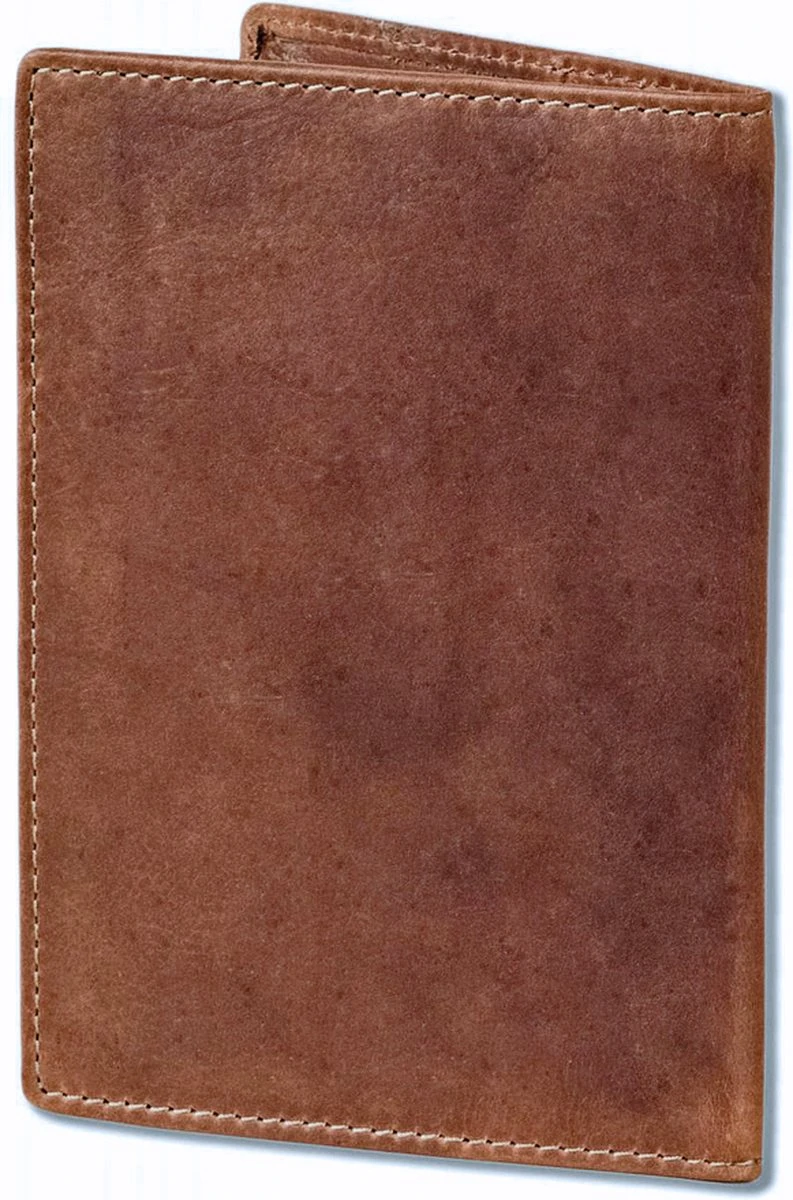 Woodland Leren Etui Voor Paspoort En Gele Boekje - Pull-up Leer - Cognac Bruin 7 Woodland Leren Etui Voor Paspoort En Gele Boekje - Pull-up Leer - Cognac Bruin - Afbeelding 5