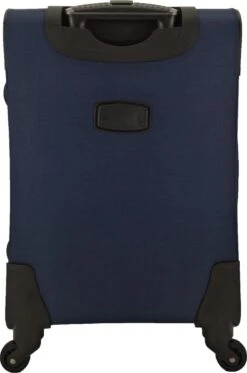 SB Travelbags Bagage Stoffen Koffer 75cm 4 Wielen Trolley - Blauw -Voyago Winkel 794x1200 5