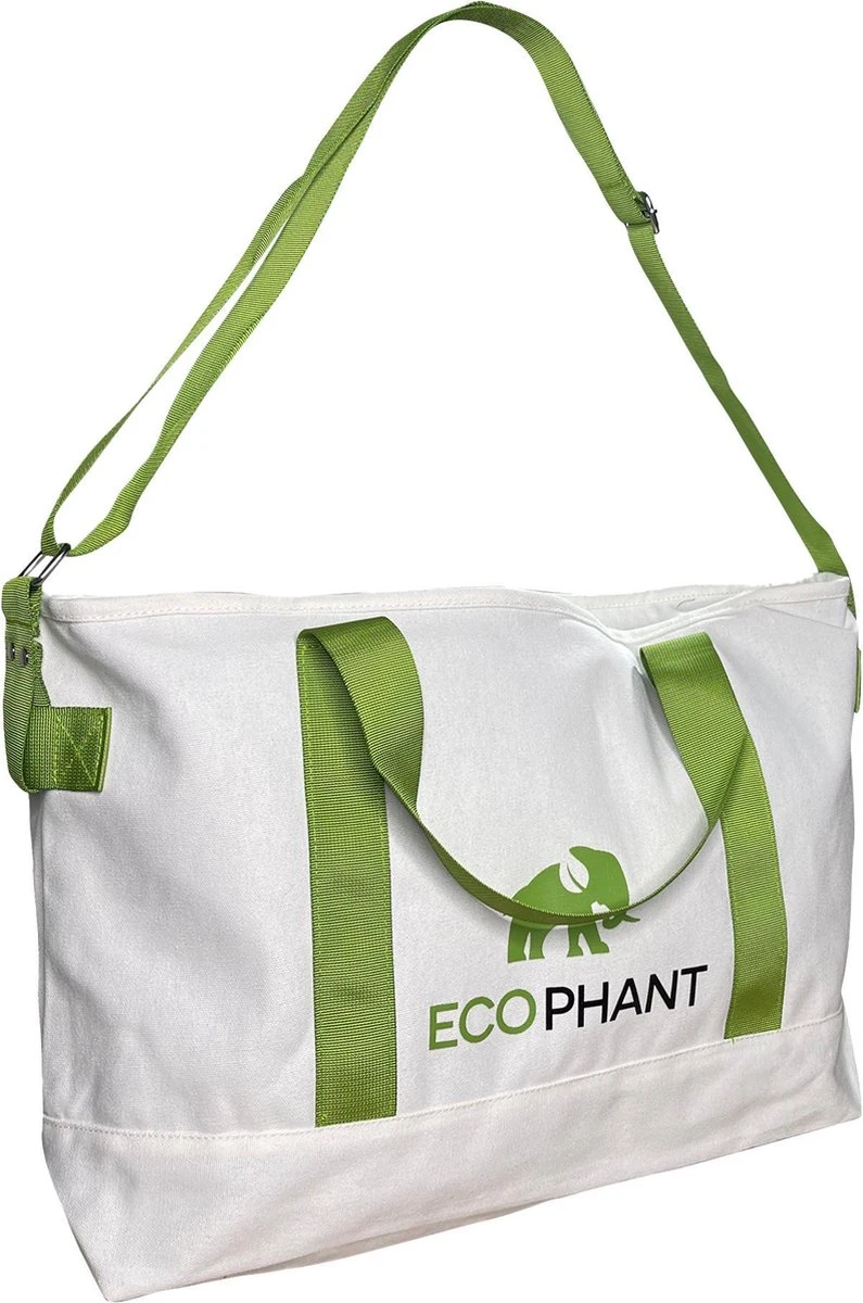 Ecophant - Weekendtas - Wit 4 Ecophant - Weekendtas - Wit - Afbeelding 2