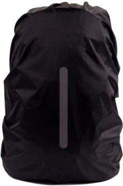 Kasey Products - Regenhoes Rugzak - Reflecterende Regenhoes - 20 Tot 25 Liter - S - Zwart -Voyago Winkel 795x1200 21