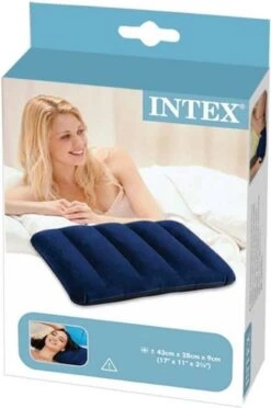 Intex Nek Kussen - Opblaasbaar - Nekkussen Auto - Vliegtuig - Reizen - Festival - Blauw - Opblaasbaar Nekkussen - Kussentje -Voyago Winkel 796x1200 23