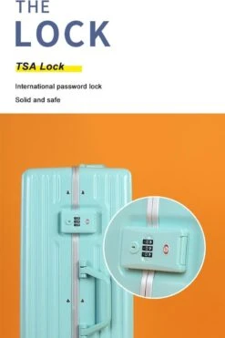 TOP AA Reis Kofferset - Trolleyset 3-delig Met TSA Slot Aluminum Frame, Kleine Cabine En Groot, ABS Luggage, (20+24+28 Inches 3 Pc Set), Roze/pink -Voyago Winkel 798x1200 10