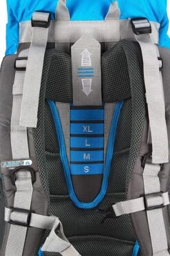 Abbey Rugzak Trekking Met Verstelsysteem - Sphere 60L - Antraciet/Grijs/Smaragd -Voyago Winkel 798x1200 11