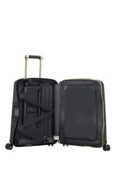 Samsonite Reiskoffer - S'Cure Dlx Spinner 55/20 (Handbagage) Black/Gold Deluscious -Voyago Winkel 799x1200 125
