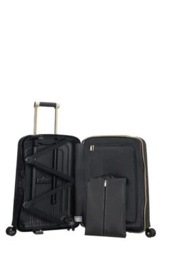 Samsonite Reiskoffer - S'Cure Dlx Spinner 55/20 (Handbagage) Black/Gold Deluscious -Voyago Winkel 799x1200 127