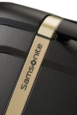 Samsonite Reiskoffer - S'Cure Dlx Spinner 55/20 (Handbagage) Black/Gold Deluscious -Voyago Winkel 799x1200 130