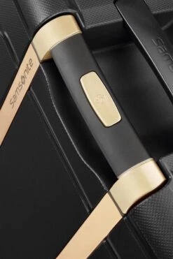 Samsonite Reiskoffer - S'Cure Dlx Spinner 55/20 (Handbagage) Black/Gold Deluscious -Voyago Winkel 799x1200 131
