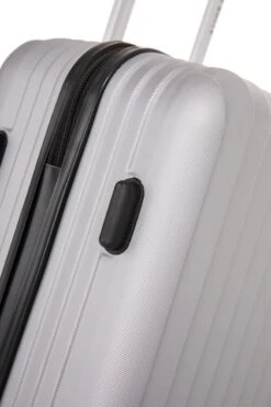 Royalty Rolls Amsterdam Handbagage Koffer 52 Cm - 25 Liter - Zilvergrijs -Voyago Winkel 799x1200 45