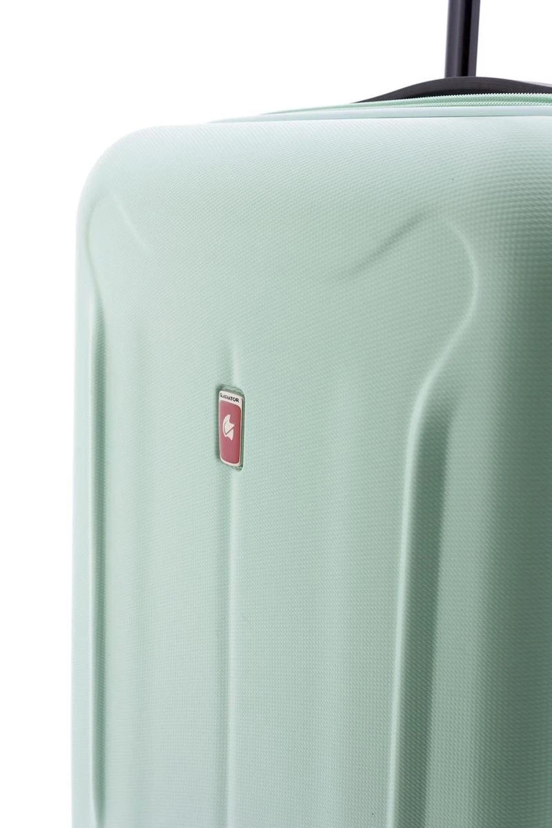 Gladiator Beetle Handbagage Koffer - 55 Cm - TSA Slot - Mint 8 Gladiator Beetle Handbagage Koffer - 55 Cm - TSA Slot - Mint - Afbeelding 6