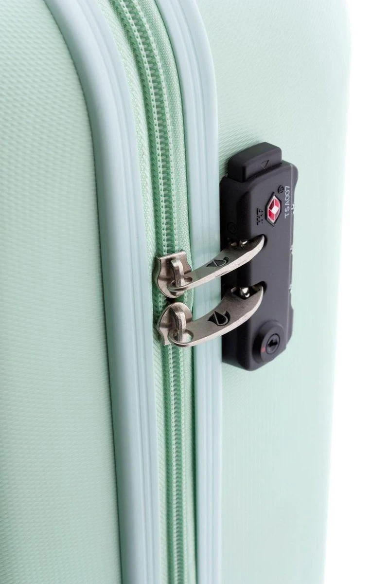 Gladiator Beetle Handbagage Koffer - 55 Cm - TSA Slot - Mint 10 Gladiator Beetle Handbagage Koffer - 55 Cm - TSA Slot - Mint - Afbeelding 8