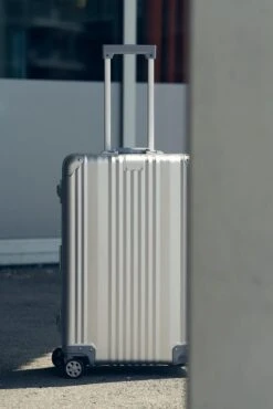 Aluminium Handbagage Koffer Mozzel Darrow - Reiskoffer Met Wielen - 51cm - Harde Koffer - Zilver -Voyago Winkel 801x1200 12