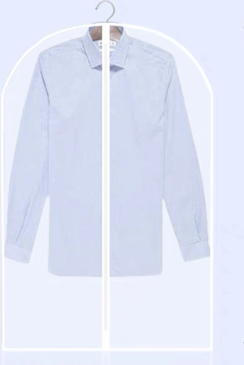 Kleding Hoes - Wit - 60cm X 140cm - 5 Stuks - Wasbaar - Kleding Beschermer - Kleding Kast - Universeel 5 Kleding Hoes - Wit - 60cm X 140cm - 5 Stuks - Wasbaar - Kleding Beschermer - Kleding Kast - Universeel - Afbeelding 3