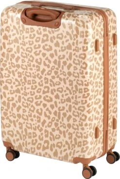 Princess Traveller Leopard - Reiskoffer - Crème/Taupe - L - 76cm -Voyago Winkel 806x1200 4