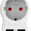 SKROSS - Reisadapter - Europa Naar Verenigd Koninkrijk (UK) Reisadapter + 2xUSB 2400 MA -Voyago Winkel 808x1200 7