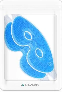 Navaris Gel Oogmaskers - Set Van 2 Herbruikbare Maskers Voor Koud Of Warm Gebruik - 2x Hot & Cold Oogmasker - Verkoelend Of Verwarmend Voor De Ogen -Voyago Winkel 809x1200 18