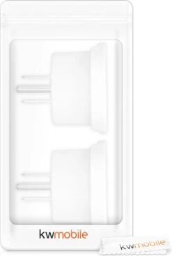 Kwmobile 2x Reisstekker Type B - Ideaal Voor Reizen In De VS, Canada, Japan Of Thailand - Universele Wereldstekker - Wit -Voyago Winkel 810x1200 11