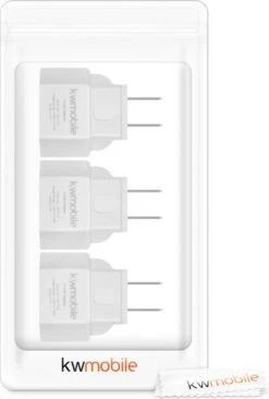 Kwmobile 3x Reisstekker Type A - Ideaal Voor Reizen In Amerika, Canada, Japan En Saoedi Arabië - Voor Stekkers Met Type C (Eurostekker) En F (Schuko) -Voyago Winkel 810x1200 14