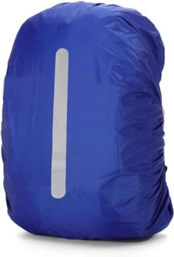 Kasey Products - Regenhoes Rugzak - Reflecterende Regenhoes - 15 Tot 25 Liter - S - Blauw