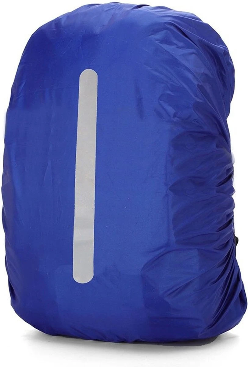 Kasey Products - Regenhoes Rugzak - Reflecterende Regenhoes - 15 Tot 25 Liter - S - Blauw 3 Kasey Products - Regenhoes Rugzak - Reflecterende Regenhoes - 15 Tot 25 Liter - S - Blauw