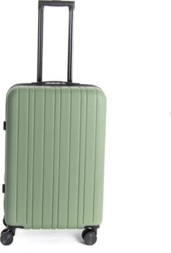 AttitudeZ Azur Reiskoffer Medium Olijfgroen 67cm - TSA-slot -Voyago Winkel 814x1200 1