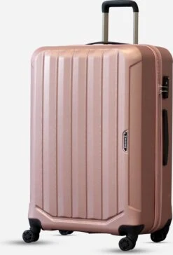 ©TROLLEYZ - Bali No.22 - Reiskoffer 78cm Met TSA Slot - Dubbele Wielen - 360° Spinners - 100% ABS - Reiskoffer In Cosmopolitan Pink -Voyago Winkel 815x1200 3