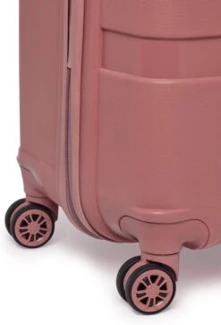©TROLLEYZ - Paris No.5 - Trolley - 55cm Met TSA Slot - Dubbele Wielen - 360° Spinners - 100% Polypropyleen - Handbagage Koffer In Rose Blush -Voyago Winkel 817x1200