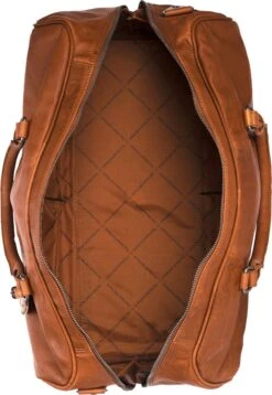 Chesterfield Leren Reistas / Weekendtas William - 40 Liter - Cognac -Voyago Winkel 829x1200 7