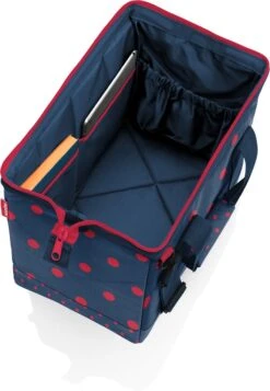 Reisenthel Allrounder M Reistas Sporttas - 18L - Mixed Dots Red Rood -Voyago Winkel 830x1200 19