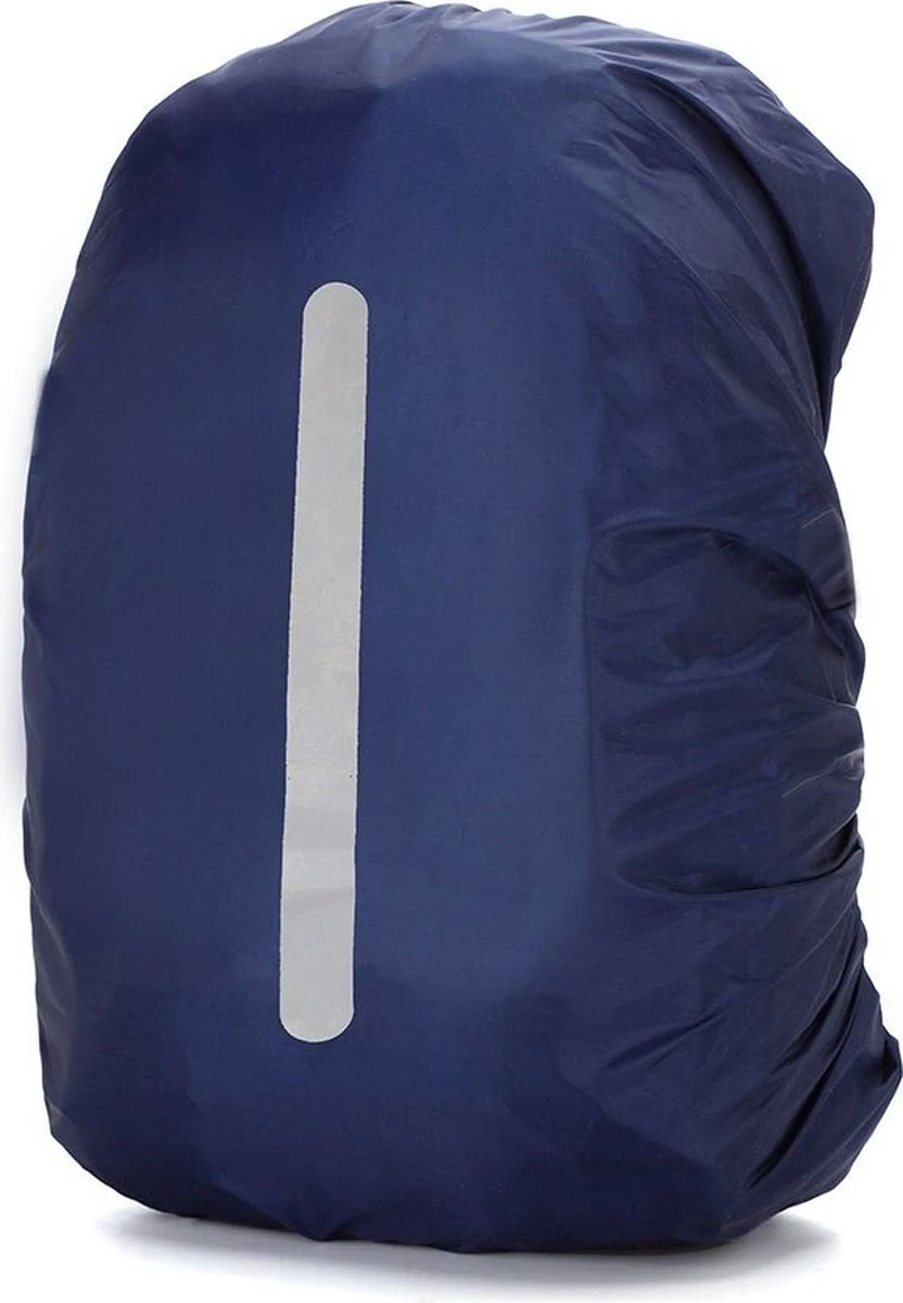 Kasey Products - Regenhoes Rugzak - Reflecterende Regenhoes - 15 Tot 25 Liter - S - Donkerblauw 3 Kasey Products - Regenhoes Rugzak - Reflecterende Regenhoes - 15 Tot 25 Liter - S - Donkerblauw