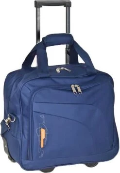 Gabol Week Pilot Case Handbagage - Laptopkoffer - Blauw -Voyago Winkel 833x1200 1