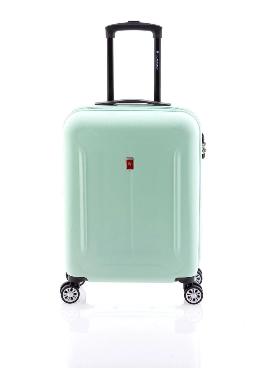 Gladiator Beetle Handbagage Koffer - 55 Cm - TSA Slot - Mint 4 Gladiator Beetle Handbagage Koffer - 55 Cm - TSA Slot - Mint - Afbeelding 2