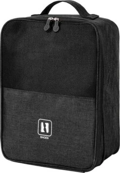 Merkloos TDR - Schoenen Opbergtas - Multifunctionele - Draagbare Opslag - Schoenentas -Geschikt Tot Schoenmaat 45.5 -zwart -Voyago Winkel 834x1200 12