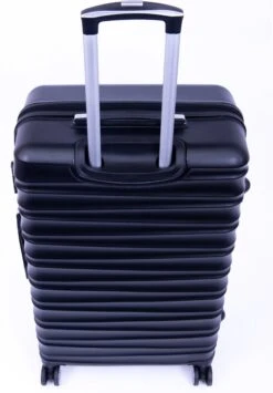 Tobeyz - Kofferset - 3-delig Zwart Handbagage - Verrijdbaar Op 4 Wielen - Stevig ABS - Lichtgewicht, Trolley -Voyago Winkel 834x1200 5