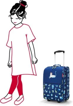 Reisenthel Trolley XS Kids Reiskoffer Kind - Maat XS - 12L - ABC Friens Blue Blauw -Voyago Winkel 835x1200 4
