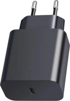 Merkloos PD 25W USB-C / Type-C Reislader Met één Poort Voor Samsung-apparaten Snel Opladen, EU-stekker (zwart) -Voyago Winkel 838x1200 6