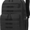 Waterdichte Rugzak - Hybride Tactical Backpack - Reistas Handbagage - Wandelrugzak - Grote Schooltas Zwart -Voyago Winkel 839x1200 5