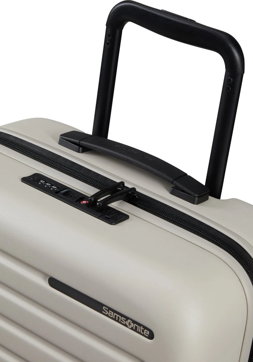 Samsonite Reiskoffer - Stackd Spinner Uitbreidbaar (4 Wielen) 55 Cm Handbagage - Sand - 2.8 Kg 15 Samsonite Reiskoffer - Stackd Spinner Uitbreidbaar (4 Wielen) 55 Cm Handbagage - Sand - 2.8 Kg - Afbeelding 13