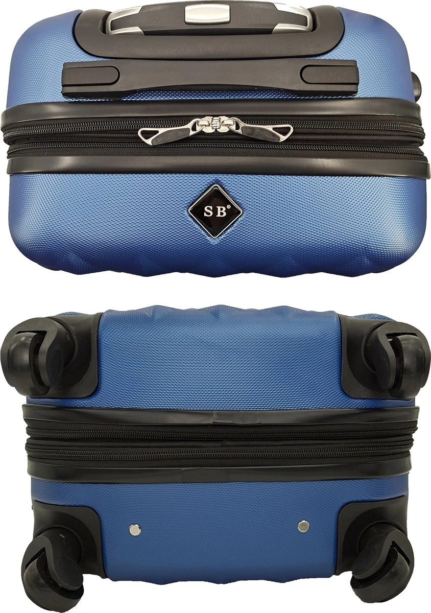 SB Travelbags 'Expandable' Bagage Koffer 75cm- Blauw 4 SB Travelbags 'Expandable' Bagage Koffer 75cm- Blauw - Afbeelding 2